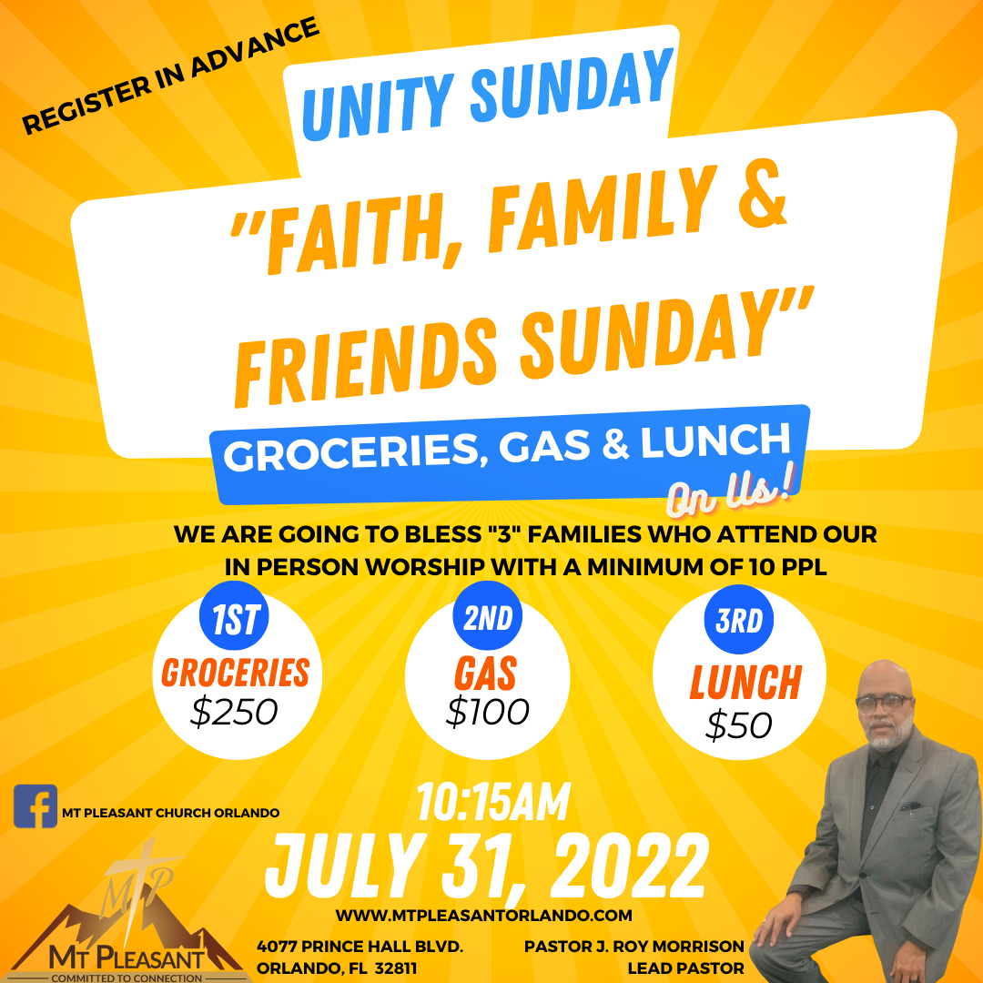 Unity Sunday