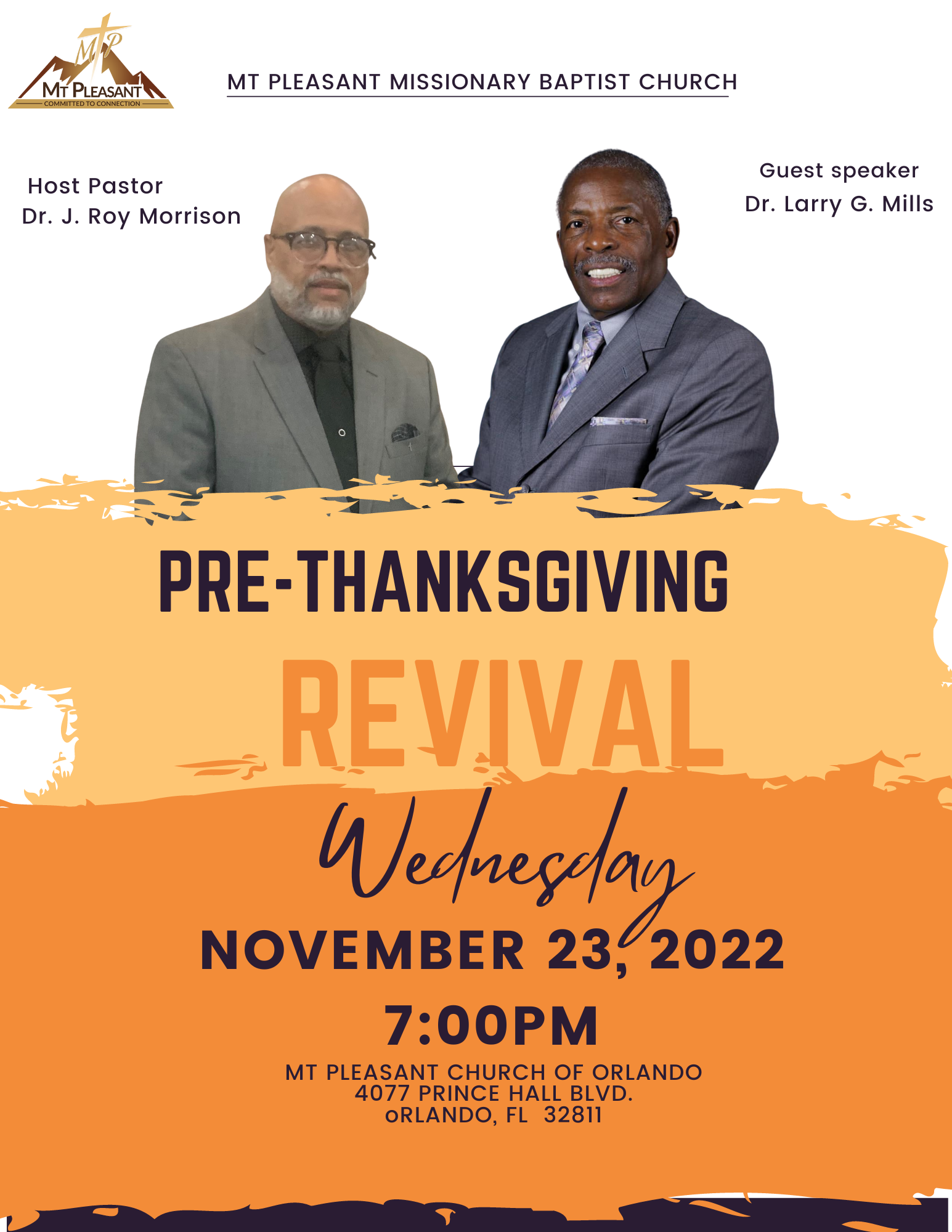 Pre-Thanksgiving Revival