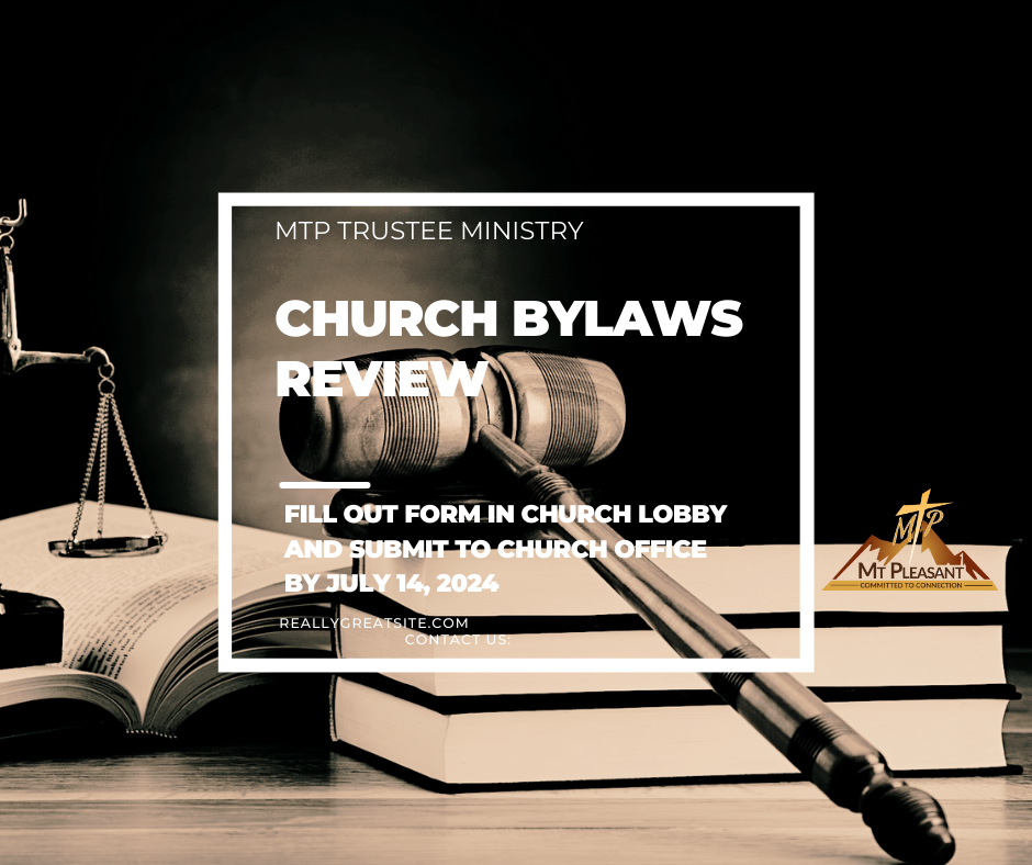 Church Bylaws Review